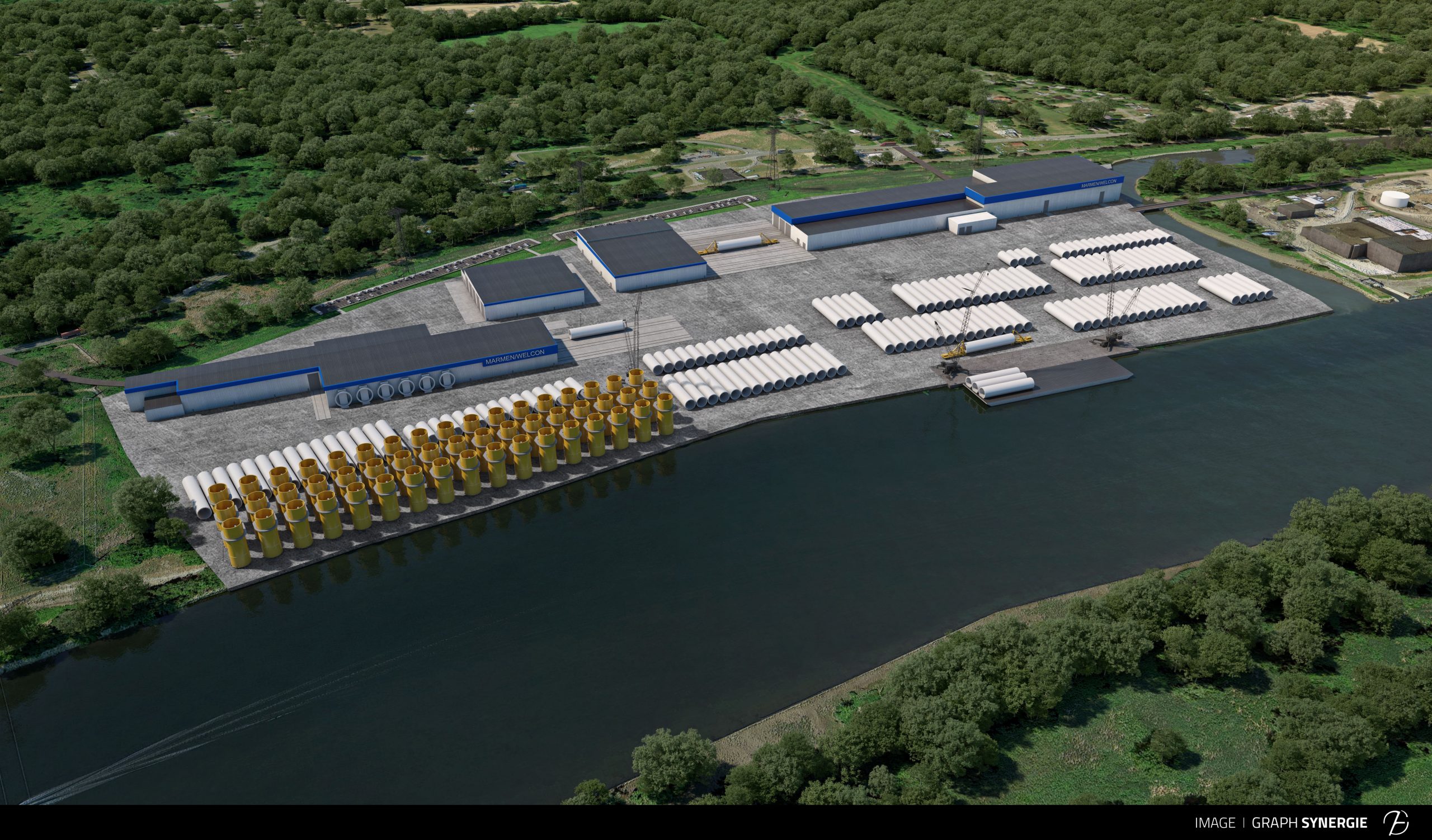 Marmen and Welcon will build a new plant for the fabrication
