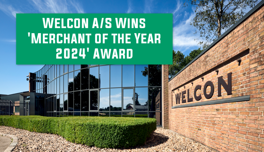 Welcon A/S Wins 'Merchant of the Year 2024' Award - Welcon
